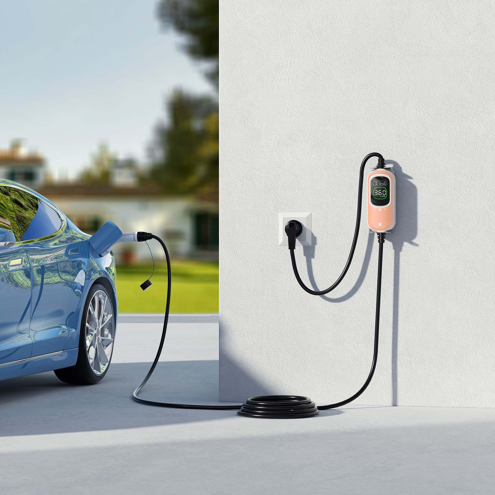 Rheidon 3.6 kW Portable EV Charger - Rheidon Tech