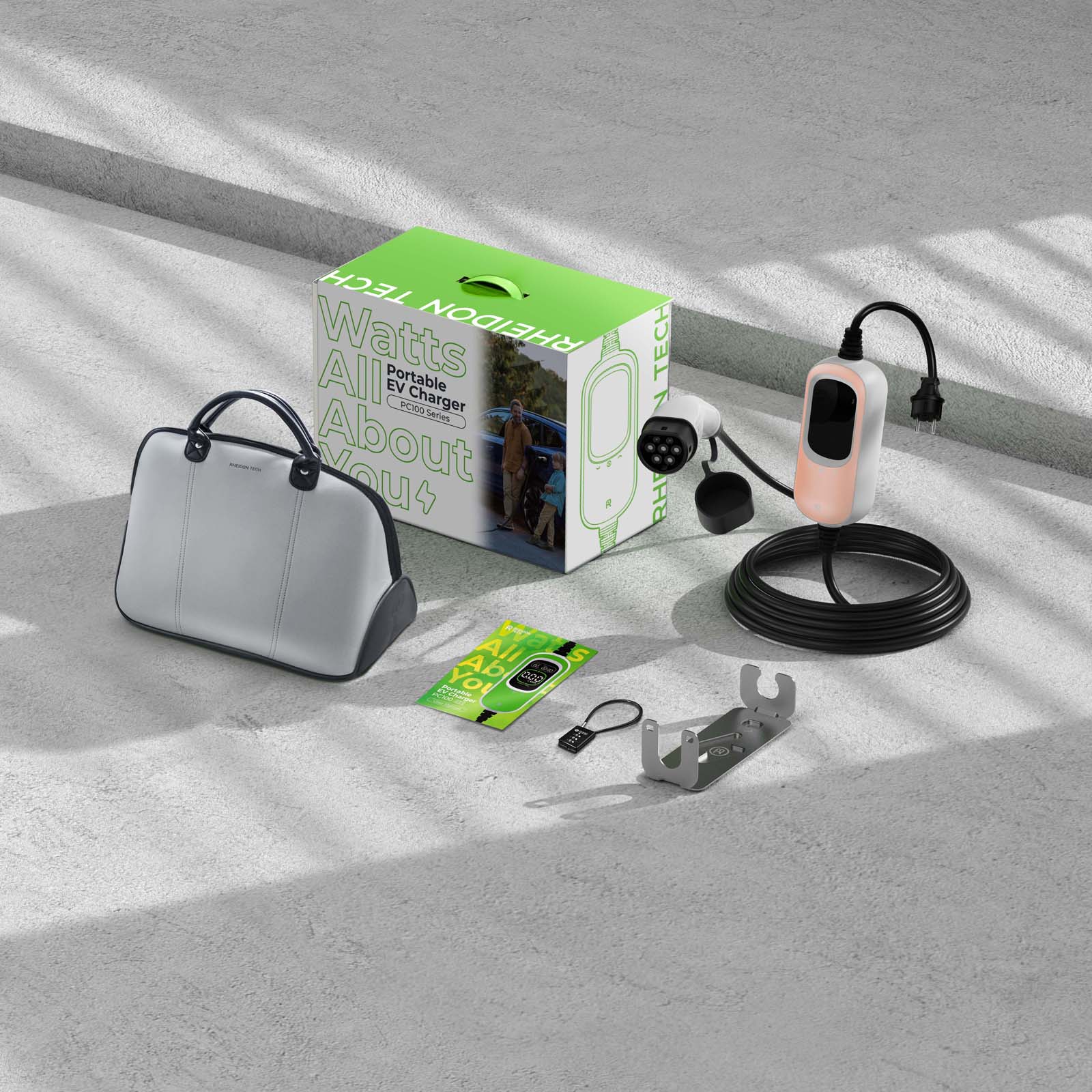 Rheidon 3.6 kW Portable EV Charger - Rheidon Tech